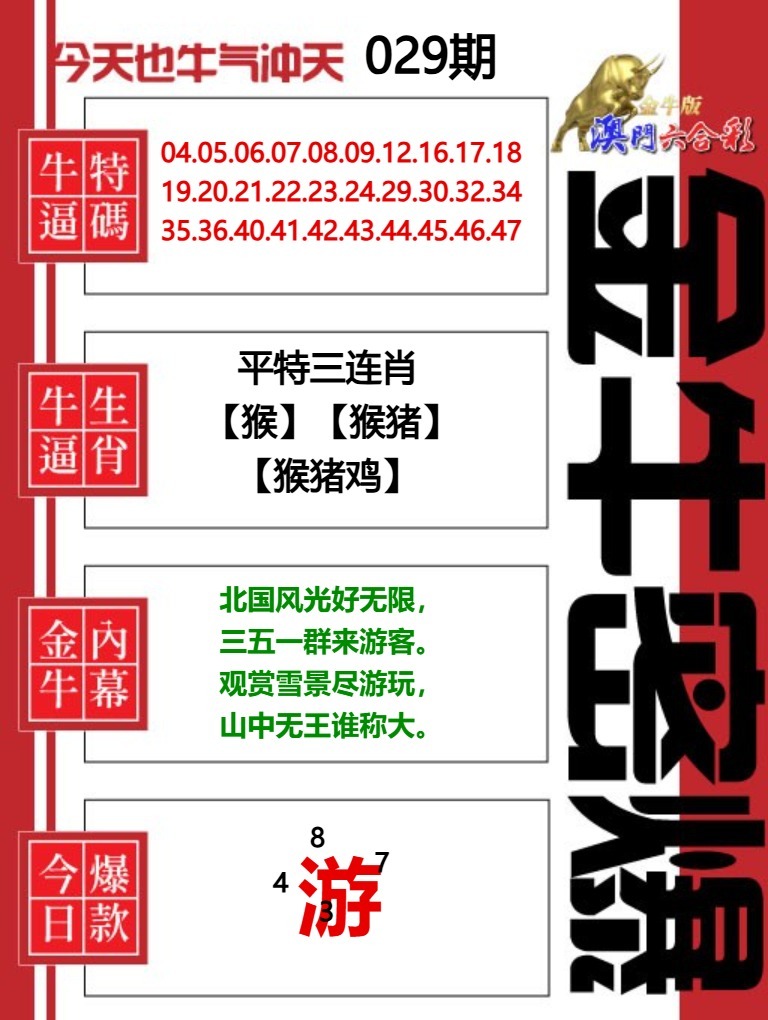 029期金牛密爆[图]
